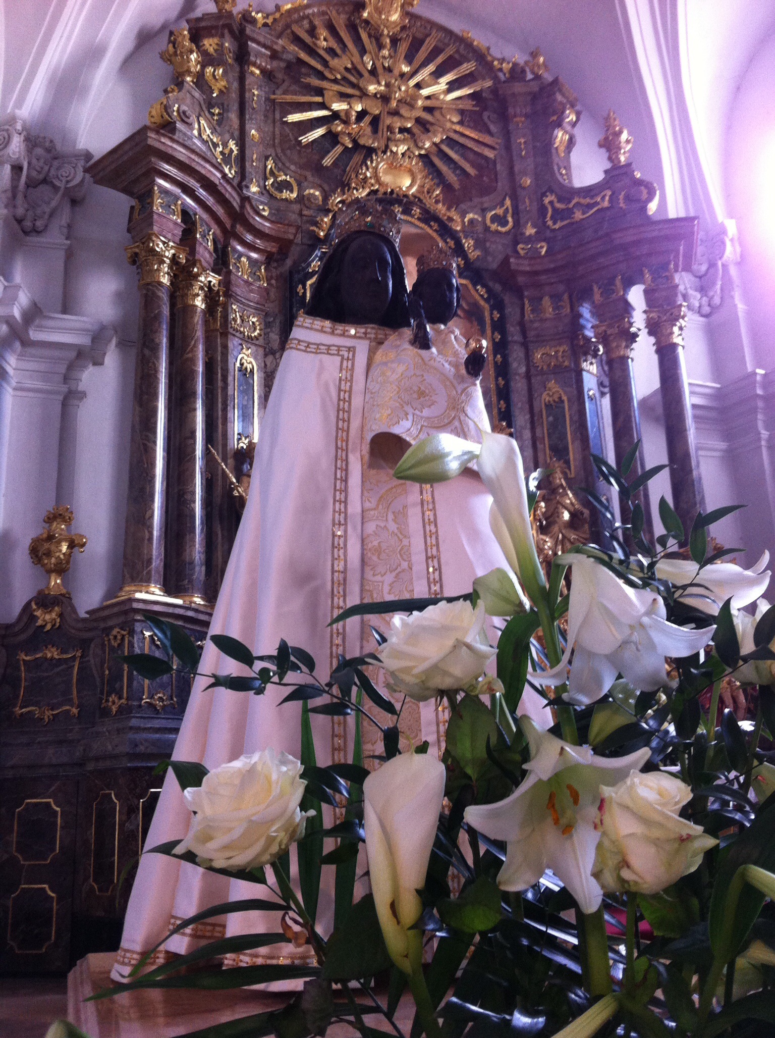 Schwarze Madonna in Loretto