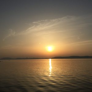 Sonnenuntergang am Plattensee